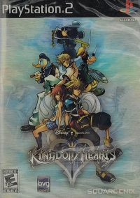 Kingdom Hearts II (rainbow foil cover) Box Art