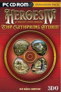 Heroes of Might and Magic IV: The Gathering Storm Box Art