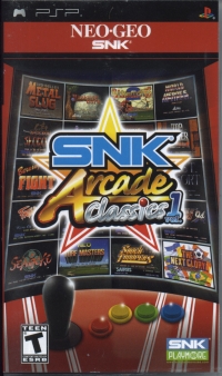 SNK Arcade Classics Volume 1 Box Art