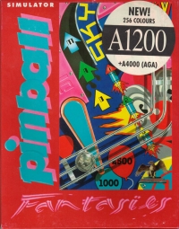 Pinball Fantasies (A1200) Box Art