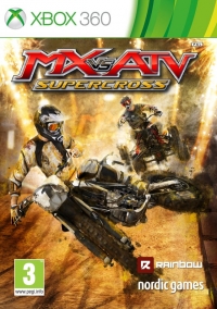 MX vs ATV: Supercross Box Art