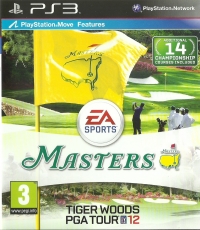 Masters: Tiger Woods PGA Tour 12 Box Art