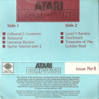 Atari Computing issue No.8 Box Art