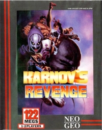 Karnov's Revenge Box Art