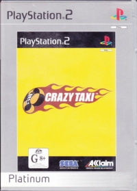 Crazy Taxi - Platinum Box Art
