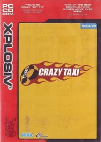 Crazy Taxi - Xplosiv (black logo) Box Art