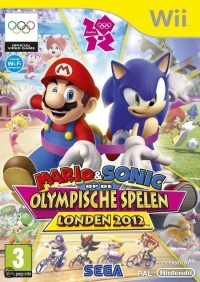 Mario & Sonic op de Olympische Spelen Londen 2012 Box Art