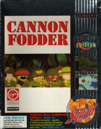 Cannon Fodder - The Hit Squad Box Art