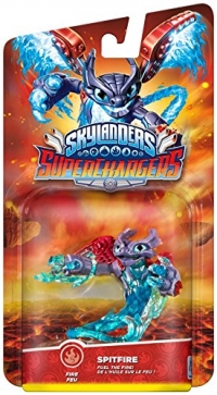 Skylanders SuperChargers - Spitfire Box Art