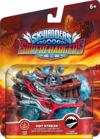 Skylanders SuperChargers - Hot Streak Box Art