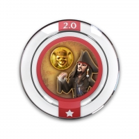 Cursed Pirate Gold - Disney Infinity 2.0 Power Disc [NA] Box Art