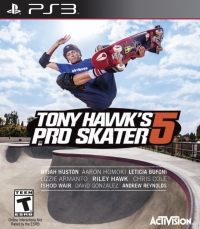Tony Hawk's Pro Skater 5 Box Art