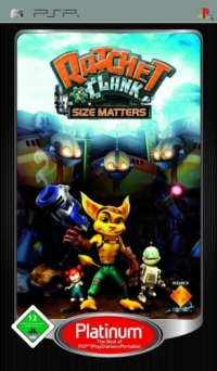 Ratchet & Clank: Size Matters - Platinum [DE] Box Art