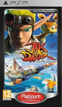 Jak and Daxter: The Lost Frontier - Platinum Box Art