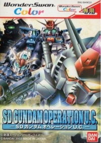 SD Gundam Operation U.C. Box Art