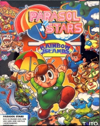 Parasol Stars: Rainbow Islands 2 Box Art