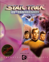 Star Trek: 25th Anniversary (Enhanced DOS) Box Art