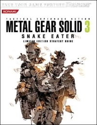 Metal Gear Solid 3: Snake Eater Limited Edition Strategy Guide Box Art