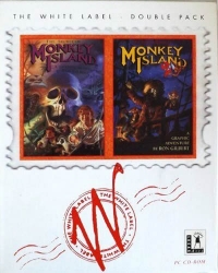 Monkey Island - The White Label Double Pack Box Art