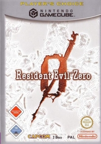 Resident Evil 0 - Player's Choice [DE] Box Art