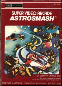 Astrosmash (Super Video Arcade) Box Art