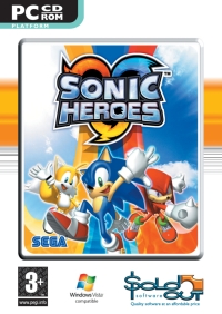 Sonic Heroes - Sold Out Software Box Art