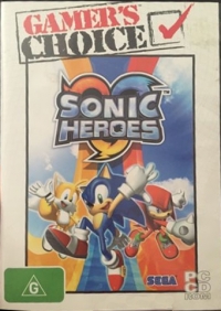 Sonic Heroes - Gamer's Choice Box Art