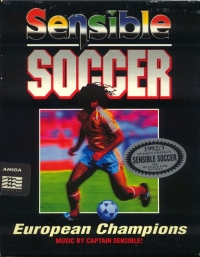 Sensible Soccer: European Champions (1992/3) Box Art