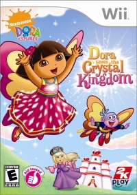 Nickelodeon Dora the Explorer: Dora Saves the Crystal Kingdom Box Art