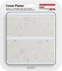 New Nintendo 3DS Cover Plates No.012 - characters from Super Mario Bros. (White) Box Art