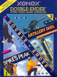 Double Ender: Artillery Duel / Spike's Peak Box Art