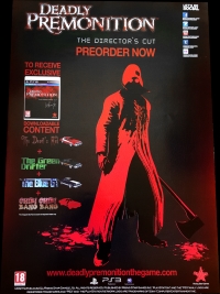 Deadly Premonition: The Director's Cut European Promo Poster Box Art