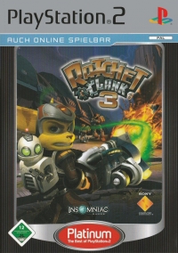 Ratchet & Clank 3 - Platinum [DE] Box Art