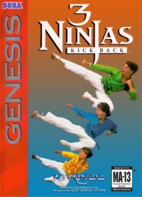 3 Ninjas Kick Back Box Art