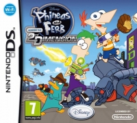 Phineas and Ferb: Across the 2nd Dimension [BE][NL] Box Art