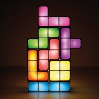 Tetris stackable LED desk lamp Box Art