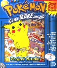 Pokémon: Gotta Make 'Em All!: Project Studio Blue Version Box Art