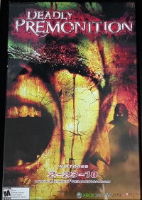 Deadly Premonition American Promotional Poster Box Art