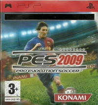 Pro Evolution Soccer 2009 (Not for Resale) Box Art