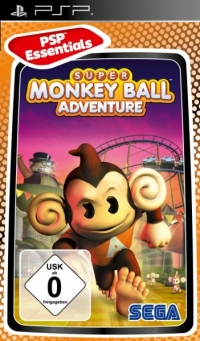 Super Monkey Ball: Adventure - PSP Essentials [DE] Box Art