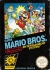 Super Mario Bros. (European Version / Action Series / NES-SM-SCN SCN cart) Box Art