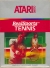 RealSports Tennis Box Art