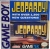 Jeopardy! (dual color GameTek logo / N. Miami Beach, FL) Box Art